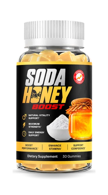 SodaHoney Boost bottle, 30 gummies